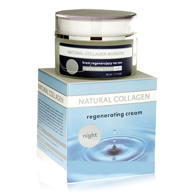 Collagen Natural Inventia REGENERATING NIGHT CREAM - Kem đêm
