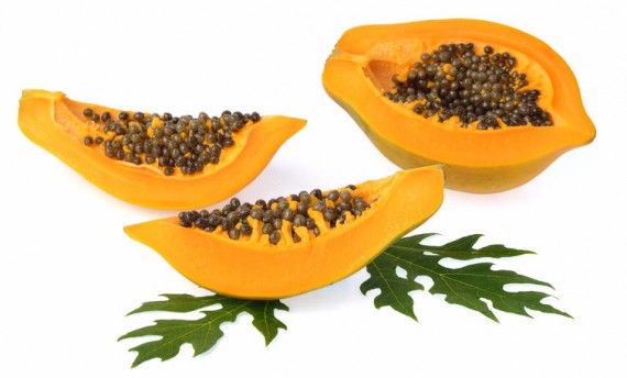 Tắm trắng bằng đu đủ