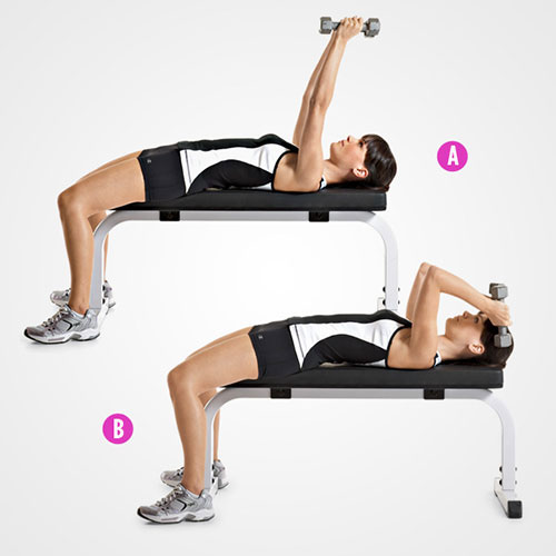 Bài tập giúp chị em giã biệt đôi tay núng nính mỡ - 4