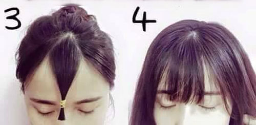 Thêm 2 cách cắt tóc mái thưa Hàn Quốc cực xinh