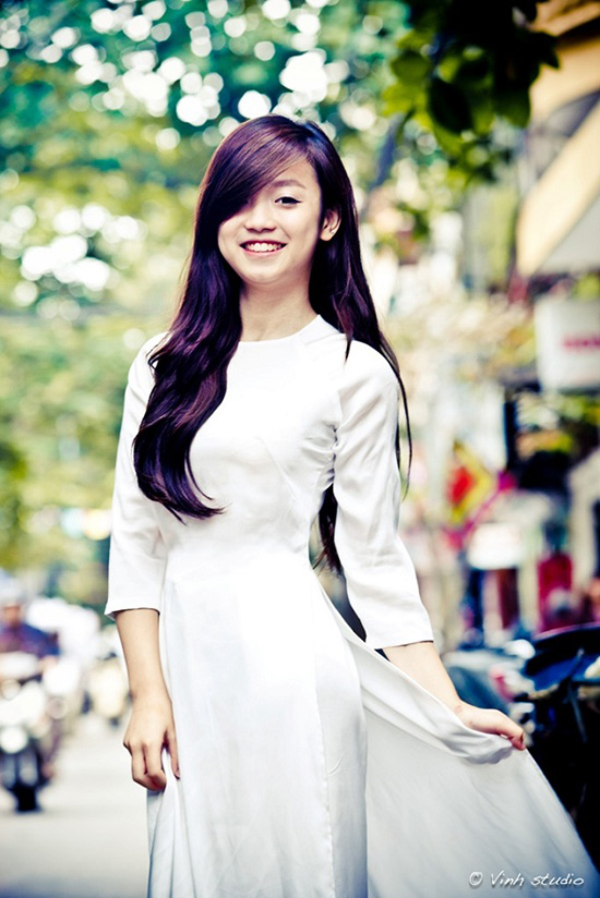 3 kiểu tóc nữ sinh Việt thích nhất khi diện áo dài đi học
