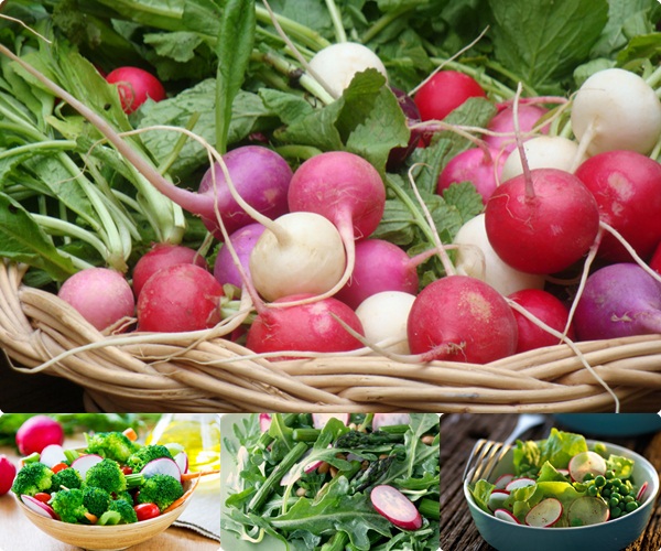 Giảm cân với củ cải