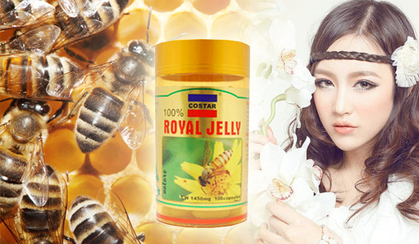 Sữa ong chúa úc Costar Royal Jelly 1450 Mg