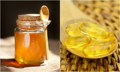 Loại 2: Mật ong + vitamin E