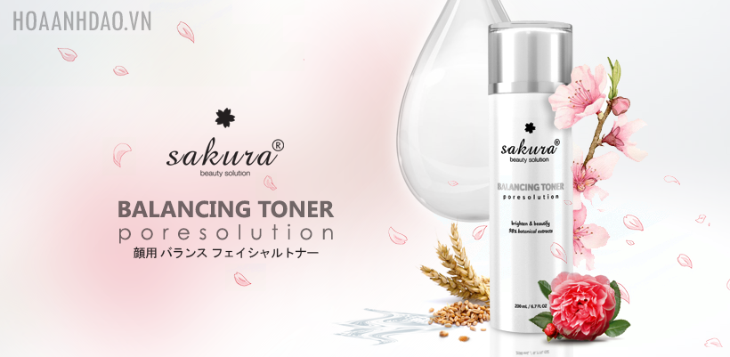 Nước cân bằng da Sakura Balancing Toner