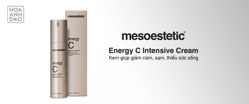 Kem giảm nám, sạm, thiếu sức sống Mesoestetic Energy C Intensive Cream