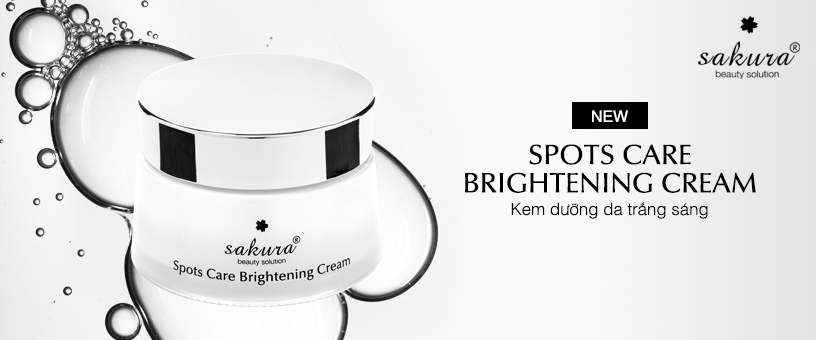 Kem dưỡng da trắng sáng Sakura Spots Care Brightening Cream