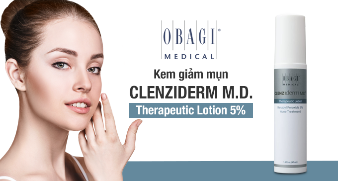 Kem trị mụn Obagi CLENZIderm M.D. Therapeutic Lotion 5‰