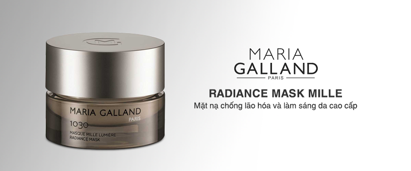 Mặt nạ chống lão hóa và làm sáng da cao cấp Maria Galland Radiance Mask Mille 1030