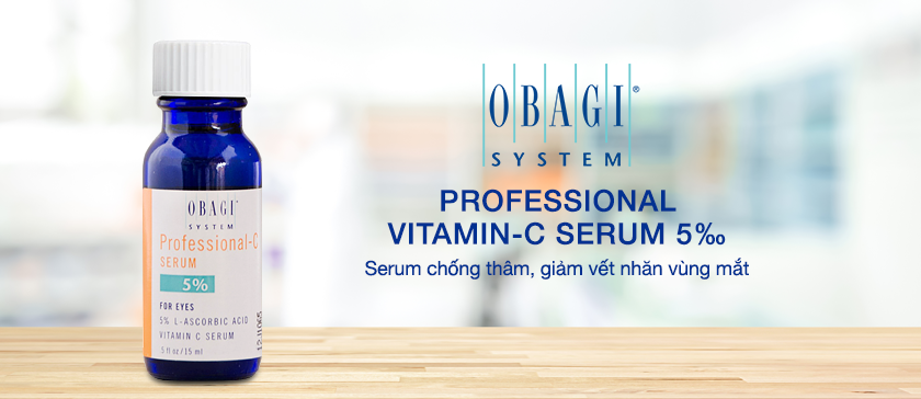 serum chống thâm, nhăn vùng mắt Professional C serum 5‰