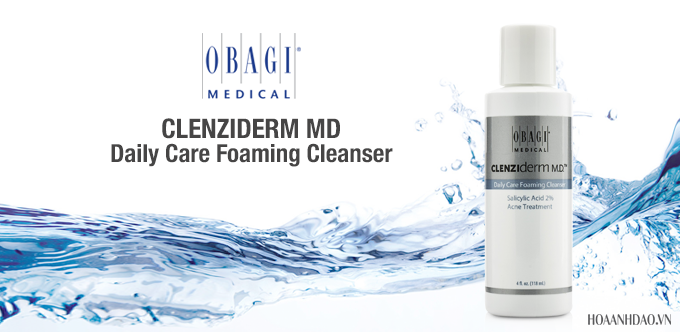 Sữa rửa mặt cho da mụn Obagi Clenziderm Md Daily Care Foaming Cleanser