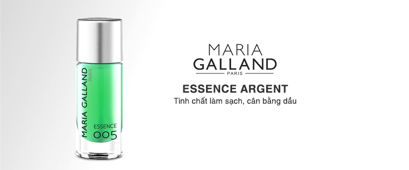 Tinh chất làm sạch, cân bằng dầu Maria Galland Essence Argent 15ml