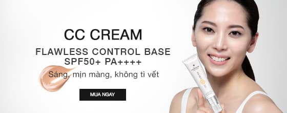Kem trang điểm Sakura CC Cream Flawless Control Base SPF50+ PA++++