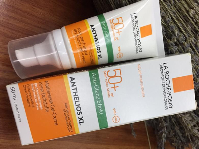  Kem chống nắng cho da dầu không mùi La Roche - Posay Anthelios XL Non-Perfumed Dry Touch Gel Cream SPF 50+ UVB + UVA sensitive and sun intolerant skin