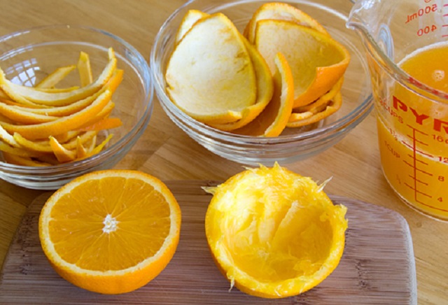 Vỏ cam là phương thuốc giảm nám da mặt