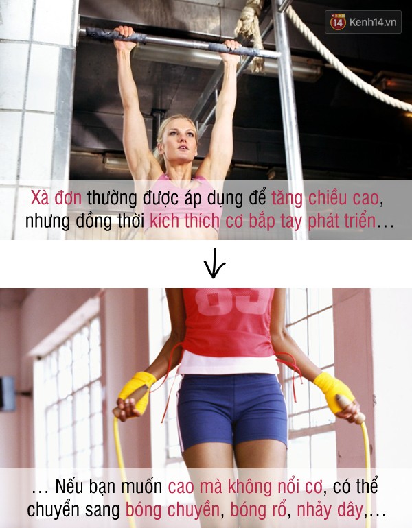 Tập thể dục sai cách – không thon gọn mà chỉ nổi cơ bắp