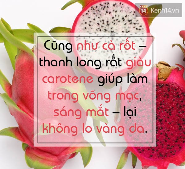 Da sạch, dáng xinh chỉ nhờ tận dụng trái thanh long
