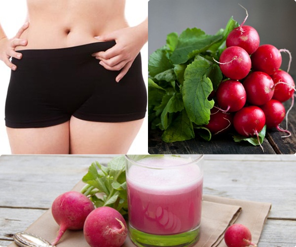 Giảm cân bằng củ cải, đơn giản mà hiệu quả