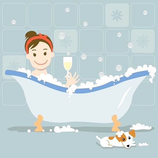 Tắm đúng cách giúp tăng kích cỡ vòng 1