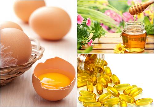 Cách 1: Trứng gà + sữa chua + vitamin E