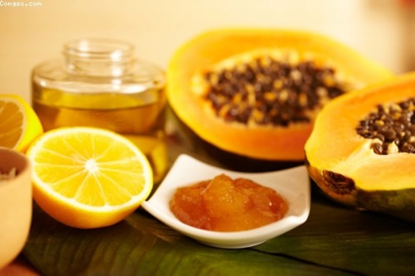 Mặt nạ đu đủ, mật ong