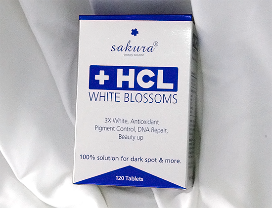 Viên uống giảm nám chuyên sâu Sakura HCL White Blossoms EX