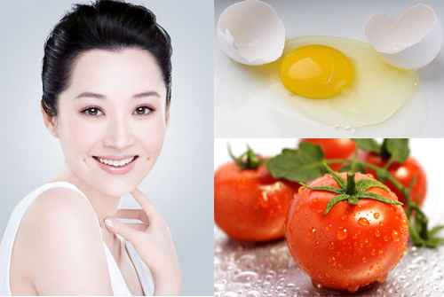 Trị nám da hiệu quả từ trứng gà và cà chua