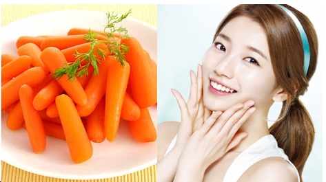 Làm đẹp với cà rốt
