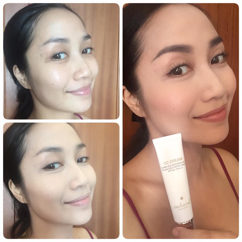 ốc thanh vân dùng Sakura CC Cream