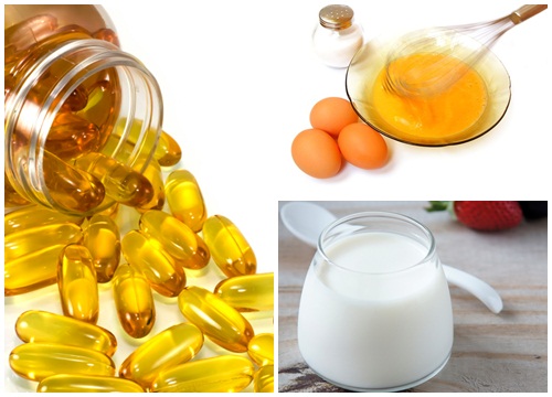 Mặt nạ đắp ngực từ trứng gà – sữa chua – vitamin E