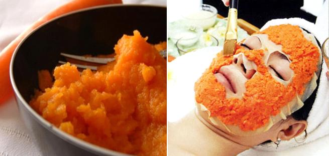 Mặt nạ cà rốt, trứng gà và lô hội 