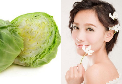 Bắp cải làm đẹp
