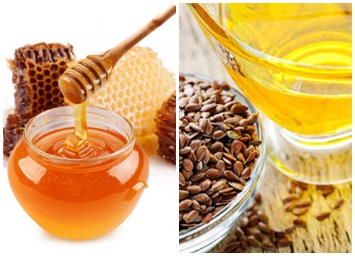 Sử dụng hỗn hợp dầu hạt lanh – mật ong