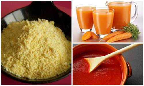 Mặt nạ bột ngô + cà rốt