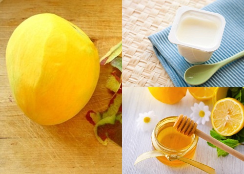 Công thức 2: Trị mụn bằng xoài