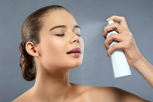 Sử dụng xịt khoáng
