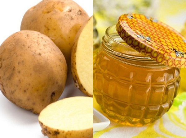 Khoai tây với dầu ôliu làm mờ nám da hiệu quả