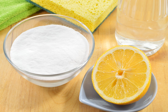 Baking soda và nước cốt chanh