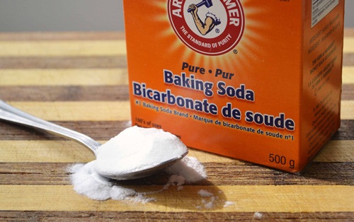 Sử dụng bột baking soda