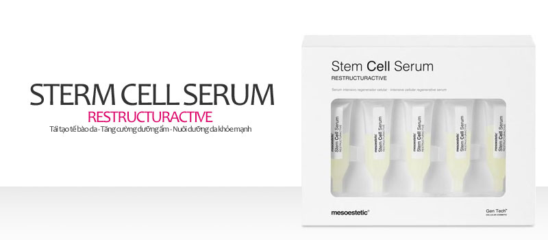 Tế bào gốc Mesoestetic Stem Cell Serum Restructuractive dùng tại phòng khám