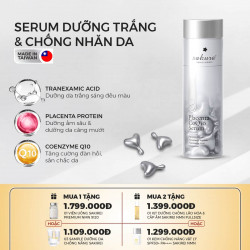 Serum dưỡng trắng da chống lão hóa tinh chất nhau thai cừu Sakura Placenta COQ10 serum