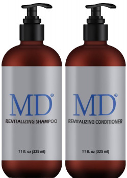 Bộ sản phẩm dầu gội dầu xả mọc tóc ngừa rụng tóc MD Revitalizing