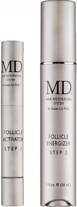 Bộ sản phẩm kích thích tóc mọc MD Hair Restoration Follicle Energizer