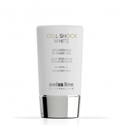 Nhũ tương bảo vệ & làm trắng da Swissline Cell Shock White Brightening Bi-Phase Veil SPF 45+++