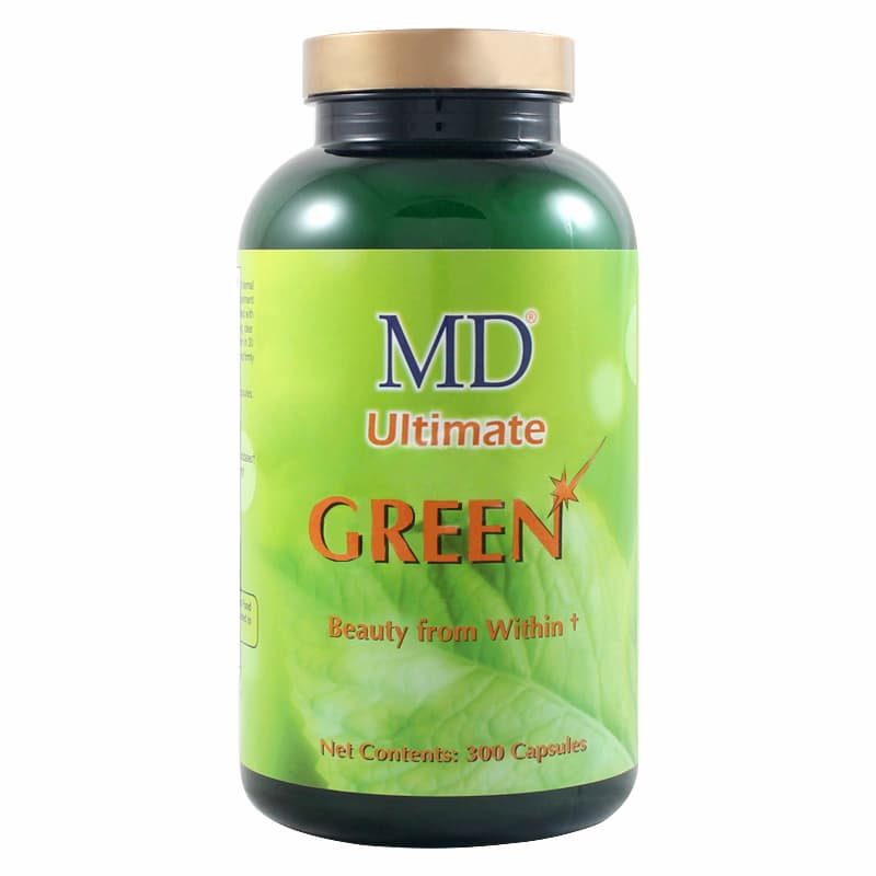 Viên uống giảm mụn làm đẹp da giải độc tố MD Ultimate Green