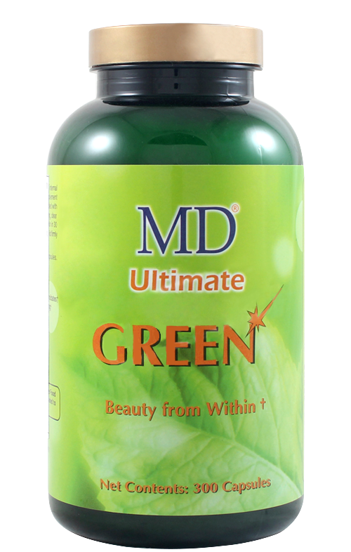 Viên uống giúp giảm mụn làm đẹp da giải độc tố MD Ultimate Green