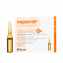 Dung dịch Vitamin C làm sáng da và chống lão hóa Repavar Revitalizante Beauty Flash Ampoules 5 ống