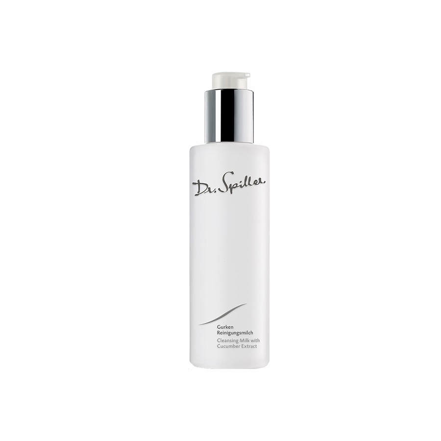 Sữa rửa mặt dưa leo cho da hỗn hợp Dr Spiller Cleansing Milk With Cucumber Extract