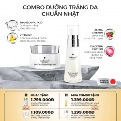 Bộ sản phẩm dưỡng da trắng sáng ngăn ngừa sạm nám Sakura Spots Care Brightening