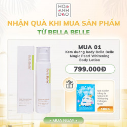 Kem dưỡng trắng da toàn thân Bella Belle Magic Pearl Whitening Body Lotion